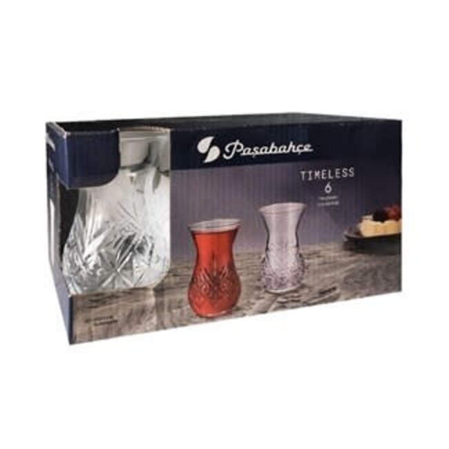 Pasabahce 6 Timeless Theeglazen | 155ml