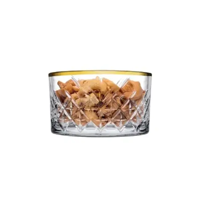 Pasabahce 4 Timeless Rond Snackkom Goud | 235ml