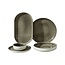 BRICARD PAU DINNER SET | MAT WIT-BRUIN 25-DELIG