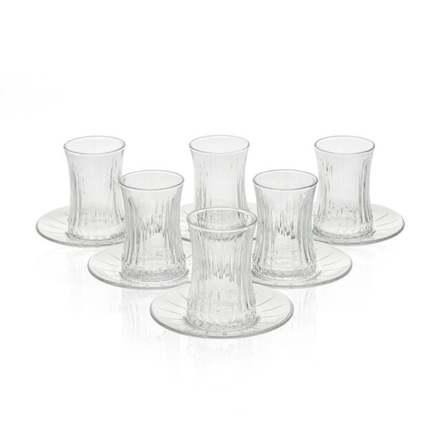 Pasabahce 12 Elysia Tea Glasses Set | 170ml