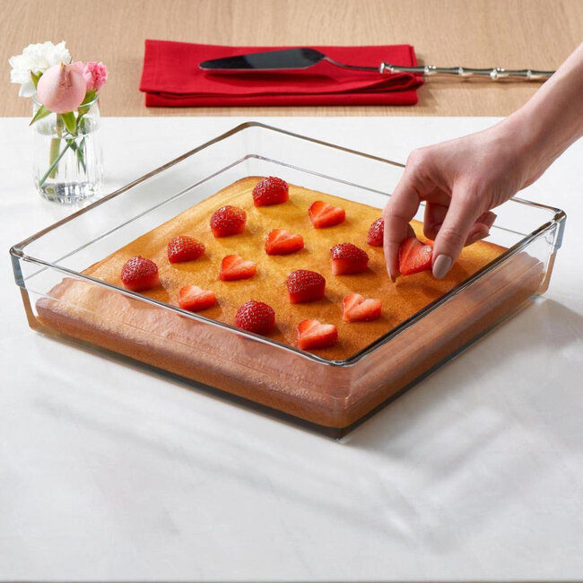 Pasabahce 1 Borcam Vierkant Glas Ovenschaal | 4100cc