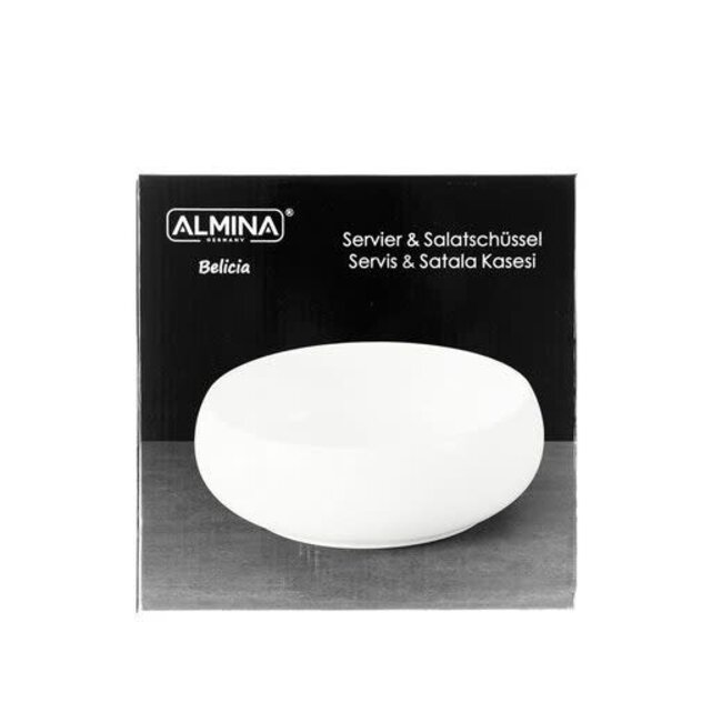 Almina 1 Belicia Saladeschaal | White