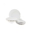 ALMINA 27 Flores Serviesset Wit-Goud | 6-persoons