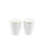 ALMINA 27 Flores Serviesset Wit-Goud | 6-persoons