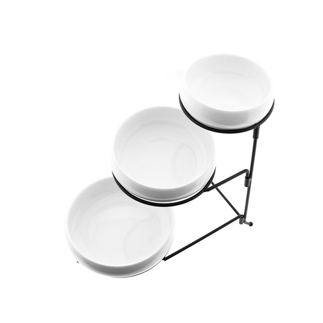 Almina 3-laag Belicia Etagere | Wit