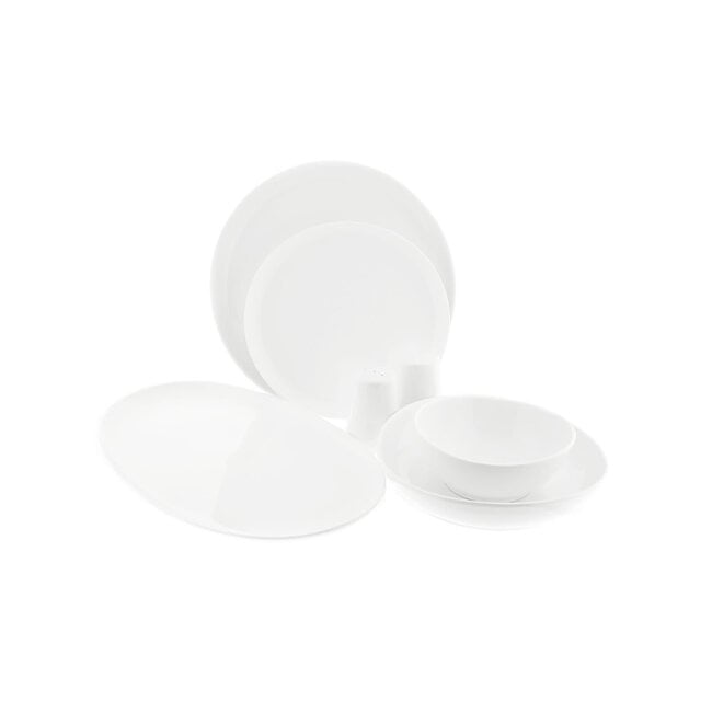 Almina 27 Arte Dinner set | White