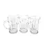 ALMINA 6 Amore Glazen Theeglazen | Transparant | 210 ml