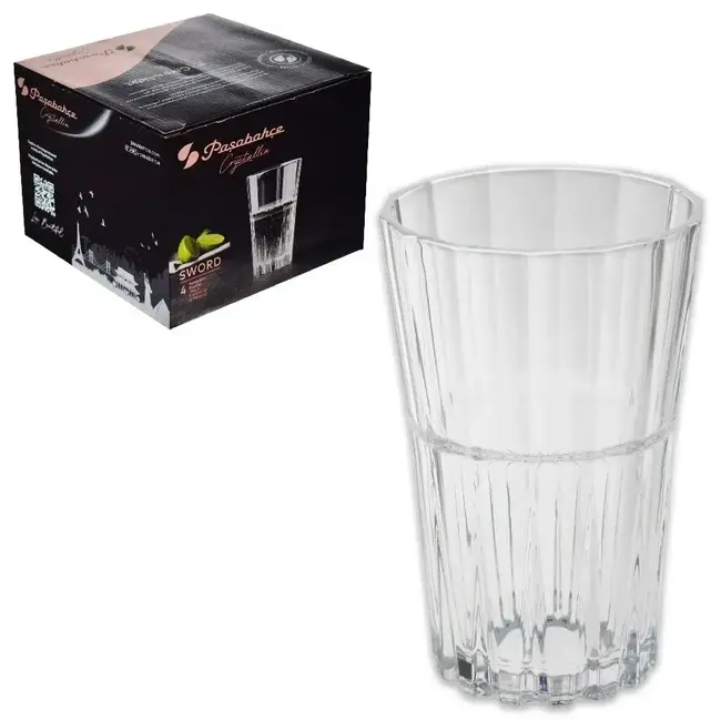 Pasabahce 4 Sword Long Drinkglazen | 345ml