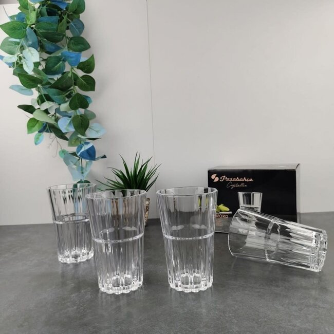 Pasabahce 4 Sword Drinkglazen | 345ml