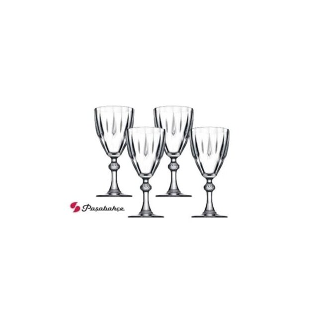 Pasabahce 4 Diamond Mini Glazen | 49cc