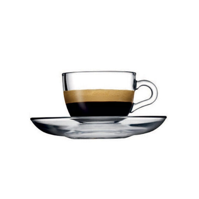 Pasabahce Basic Espresso Glass Set | 12-Piece | 85 ml