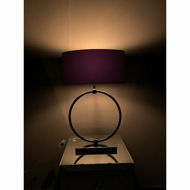 Ringlamp Chroom | L