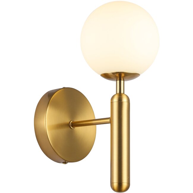 Mia Wall Lamp White Gold