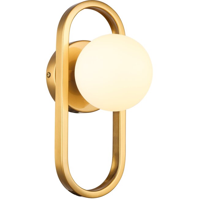 Donna Wall Lamp White Gold