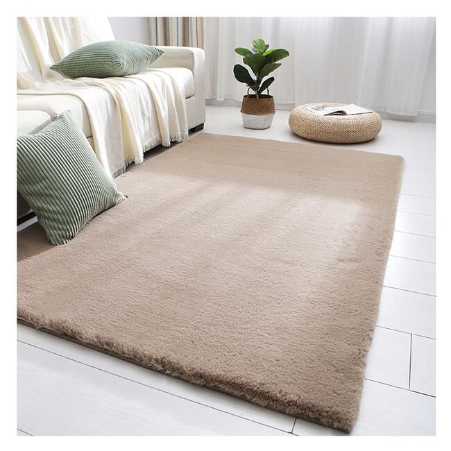Fluffy Carpet Taupe | 160x230