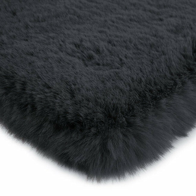 Fluffy Carpet Black | 80x300