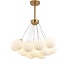 Hanglamp Emily White Gold 65cm