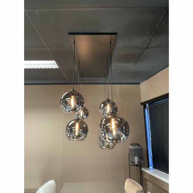 Pendant Lamp Smoke 6-Bol