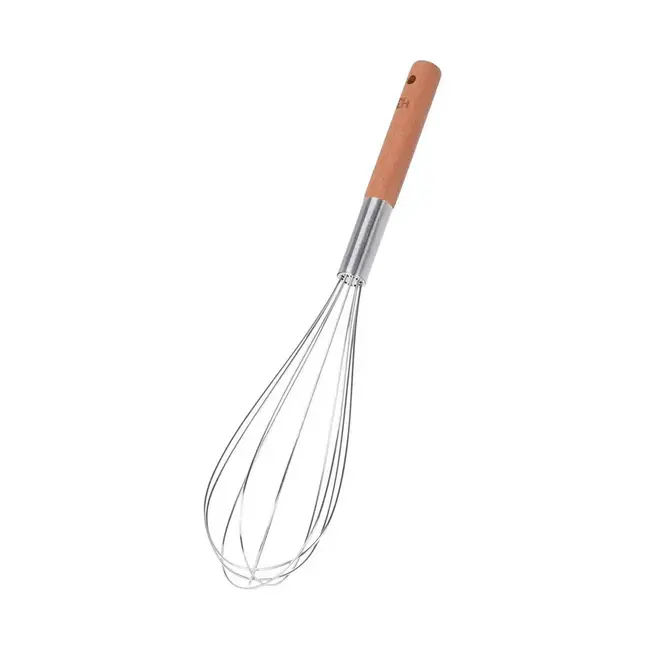 EH Wooden Whisk / Egg Beater Cream | 30cm