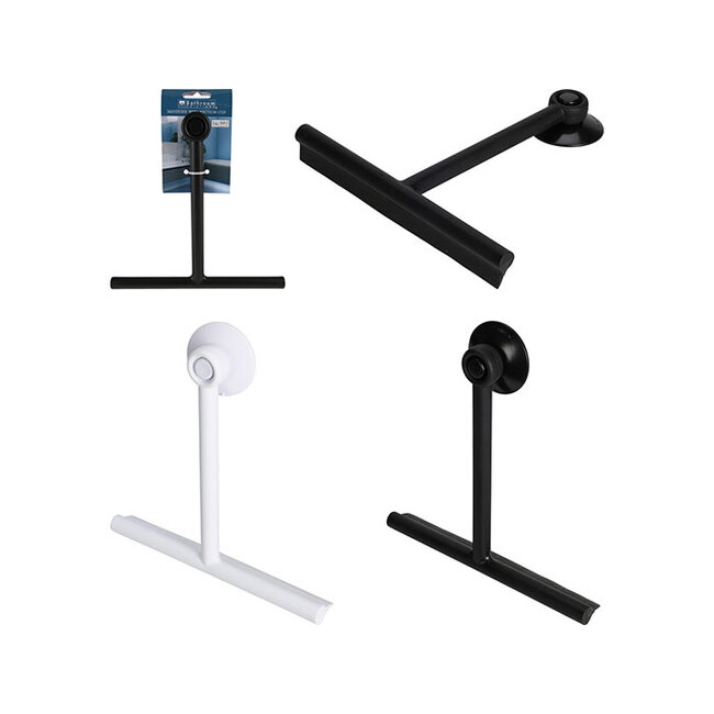 Window Squeegee with Suction Cup
