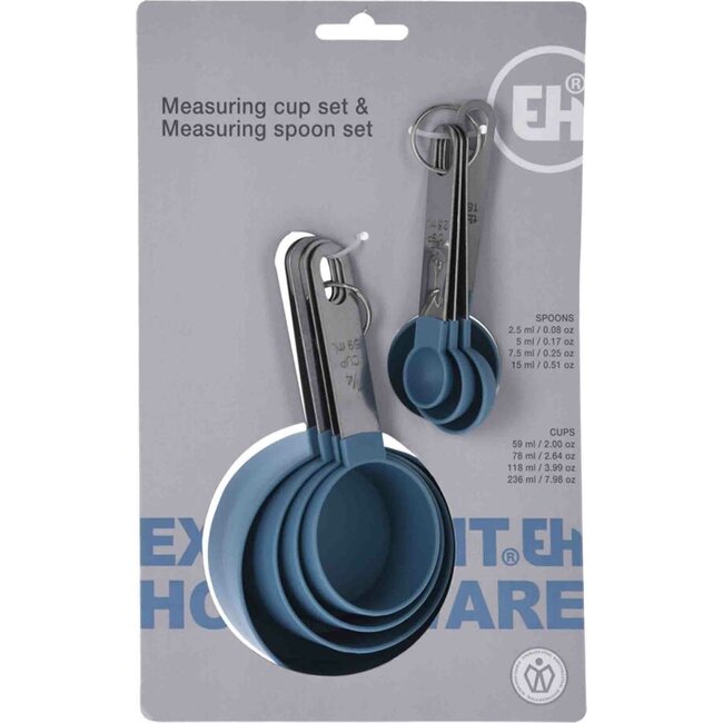EH Measuring Cup and Spoon Set | 8-Piece