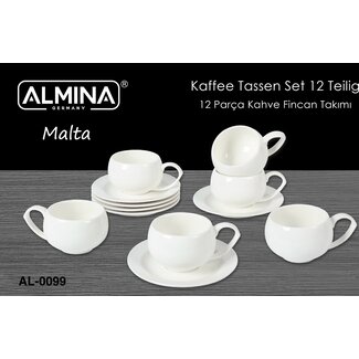 Almina 12 Malta Koffie Set | 150ml