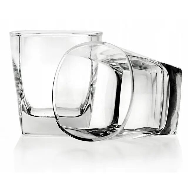 Pasabahce 3 Carre Whisky Drink Glasses | 310ml