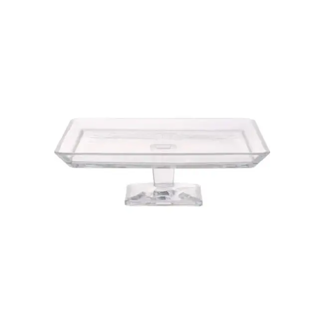 Pasabahce 1 Madlen Glas Serviceplaat Op Voet | 87mm x 276mm x 165mm