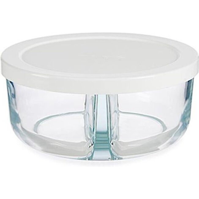Pasabahce 1 Polar Storage Jar | White Lid | 785cc