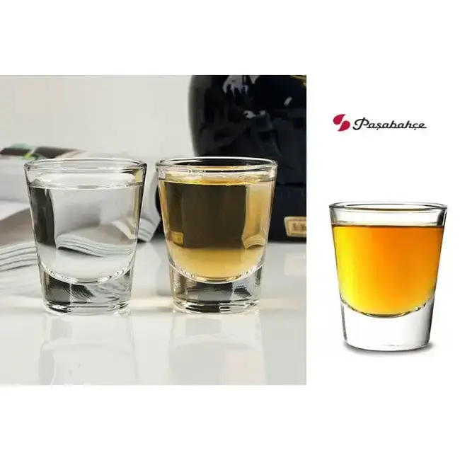 Pasabahce 12 Boston Shots Glazen | 45ml
