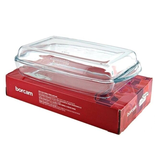 Pasabahce 1 Borcam Glas Ovenschaal met Deksel | 2000cc