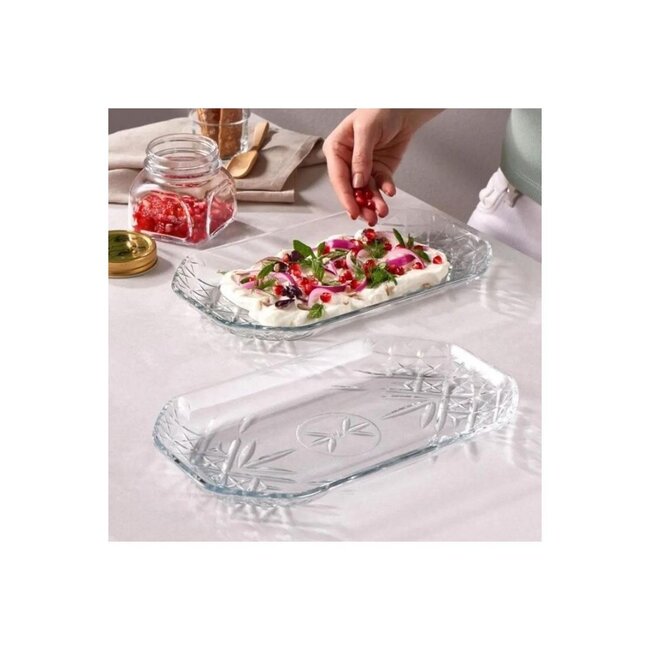 Pasabahce 1 Timeless Serving Platter | 30x18cm