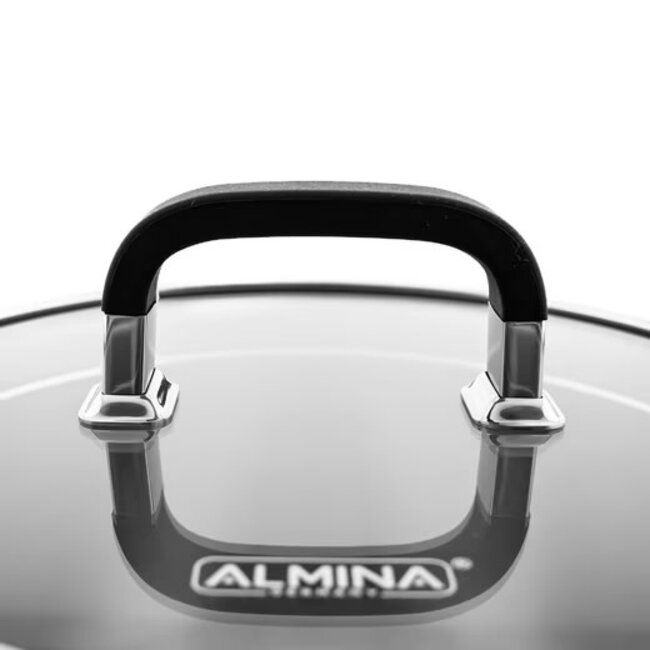 Almina Siliconen Kookpot met Glasdeksel | 20cm - 3L