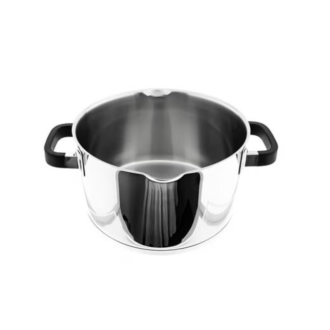 Almina Silicone Cooking Pot with Glass Lid | 20cm - 3L