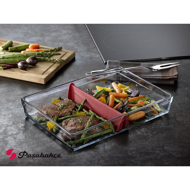 Pasabahce Borcam Rectangular Baking Dish | 4300 cc