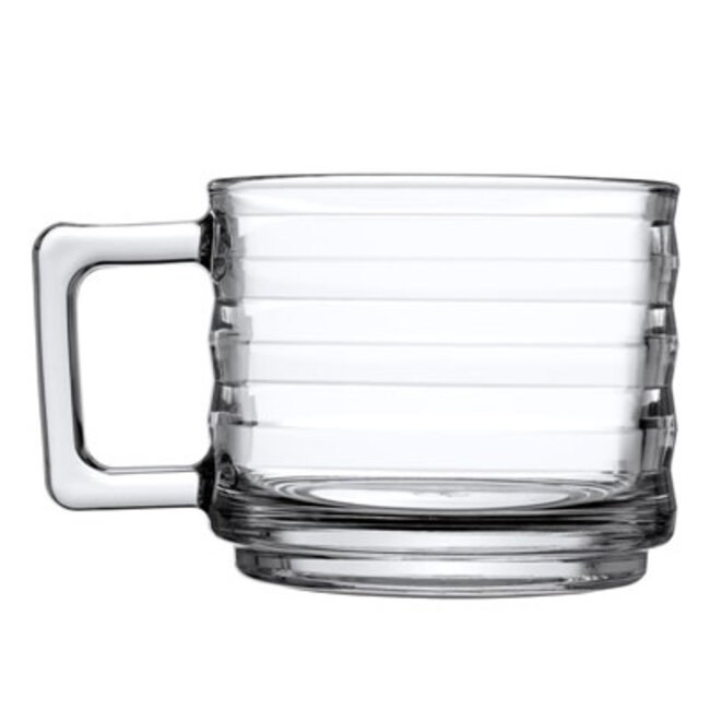 Pasabahce 2 Bricks coffee & tea glasses | 250ml