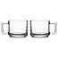 Pasabahce 2 Bricks Koffie- & Theeglazen | 250ml