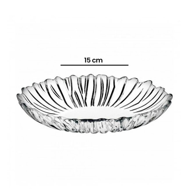 PASABAHCE 3 Aurora Ovale Schaaltjes | 99x155mm