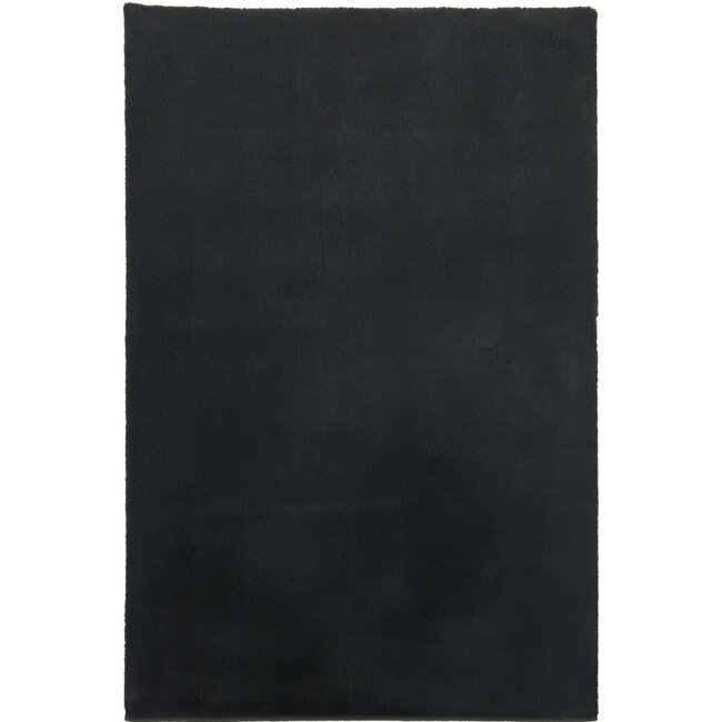Fluffy Tapijt Zwart | 160x230