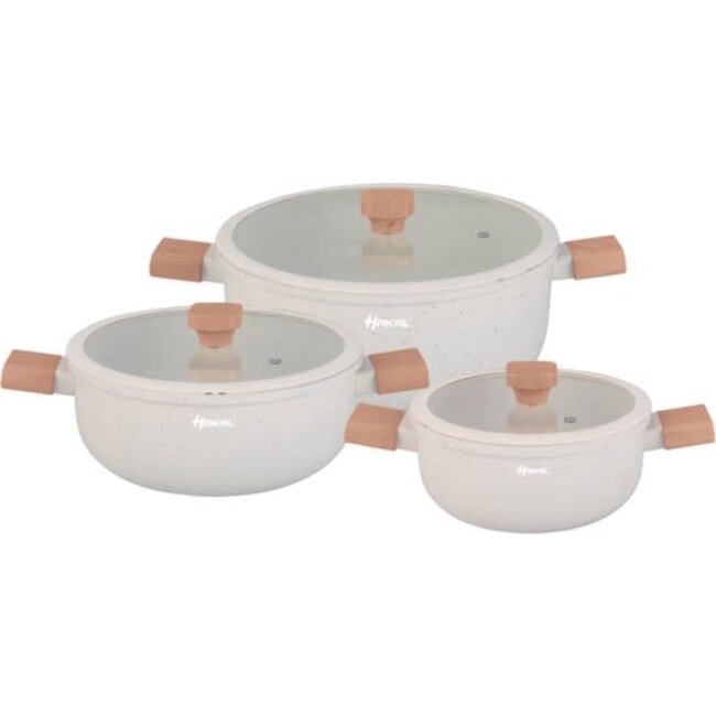 Hakal® Pannenset 13-delig | Beige