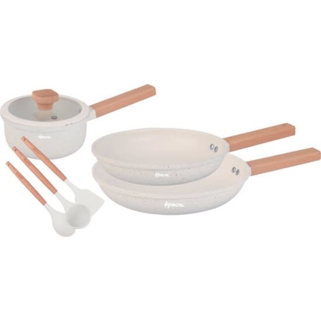 Hakal® Pannenset 13-delig | Beige