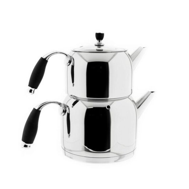 Almina 2 Black Teapots | 1.5L - 3.0L