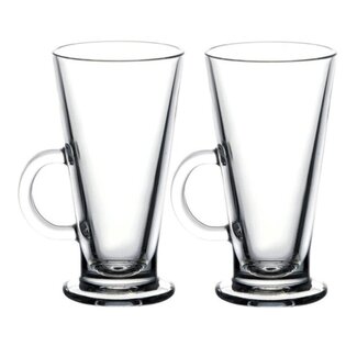 Glozini 2 Lima Latte Macchiato Glazen | 290ml