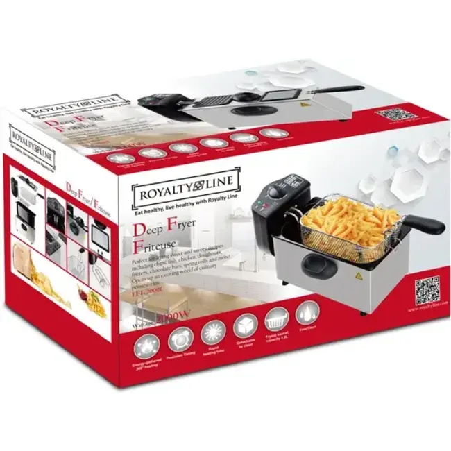 Royalty Line® Friteuse Fryer | 3L | 2000W