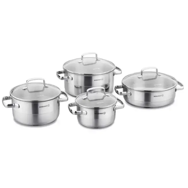 Korkmaz Stila Cookware Set | 8-Piece