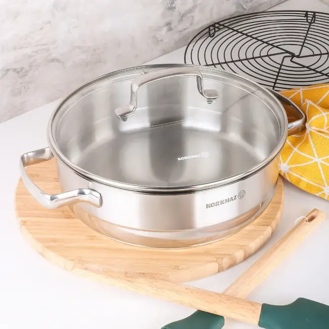 Korkmaz Stila Cookware Set | 8-Piece