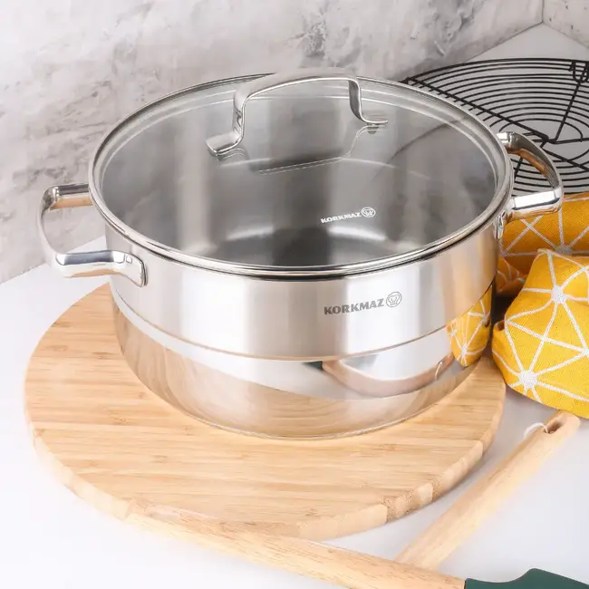 Korkmaz Stila Cookware Set | 8-Piece