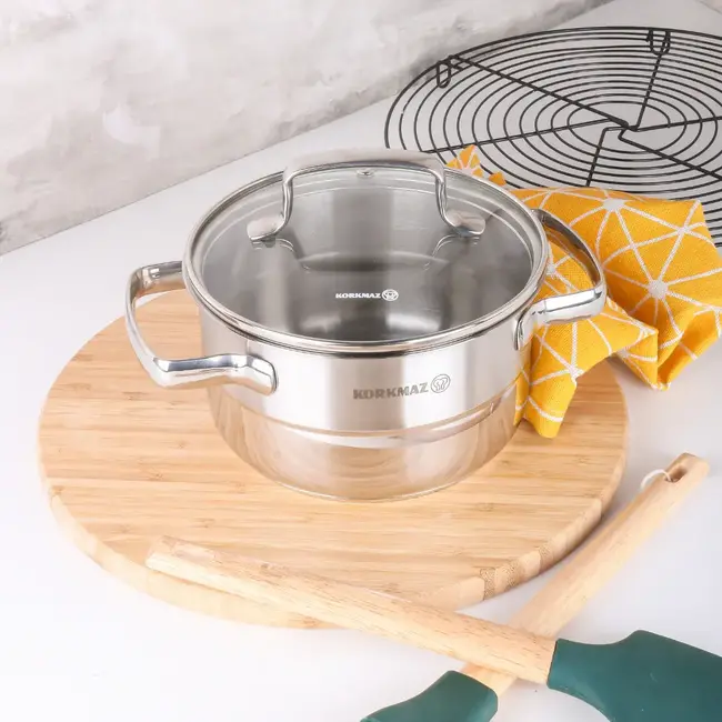 Korkmaz® Stila Pannenset | 8-Delig