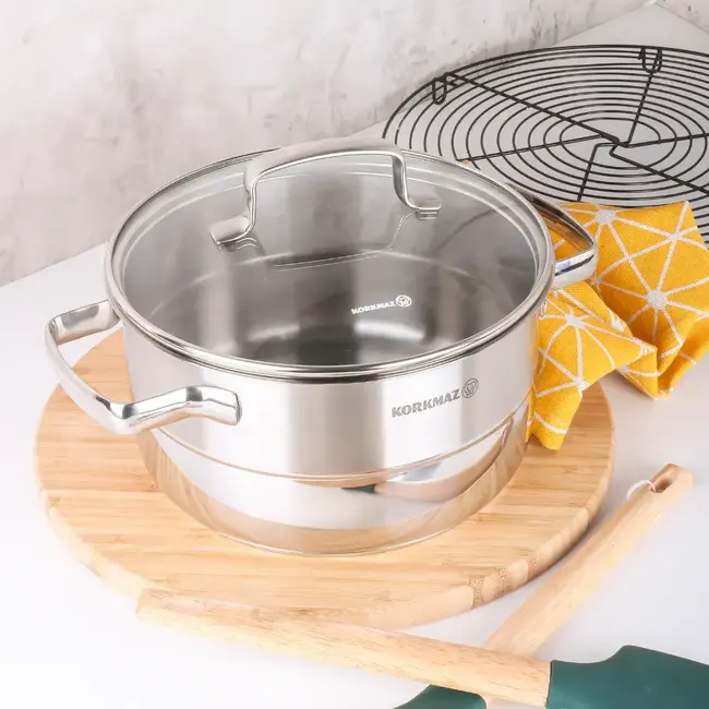 Korkmaz Stila Cookware Set | 8-Piece