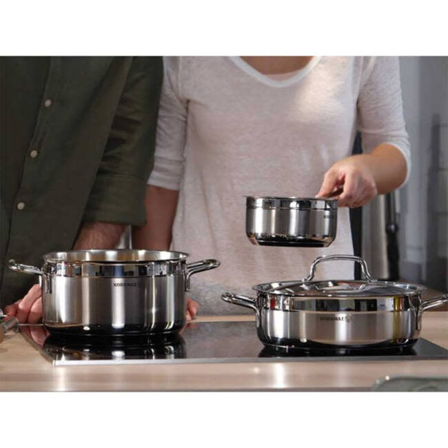 Korkmaz Alfa Cookware Set | 9-Piece